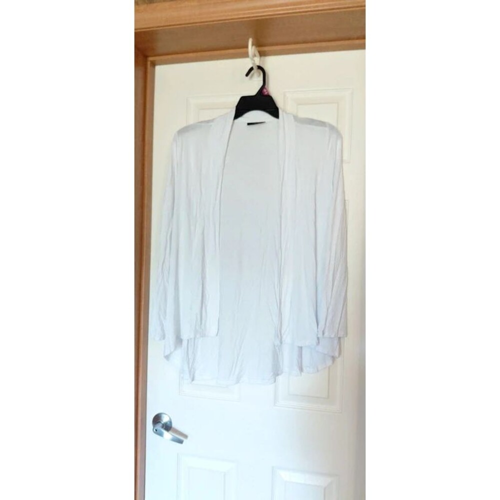 Rachel  White cardigan-L